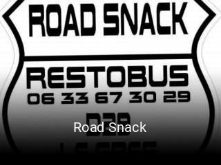 Road Snack réservation de table