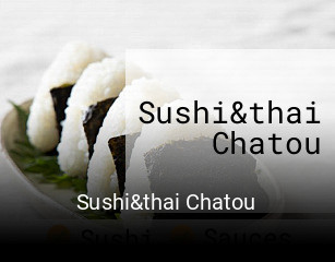 Sushi&thai Chatou réservation