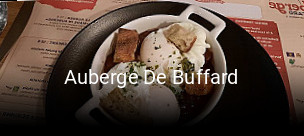 Auberge De Buffard réservation