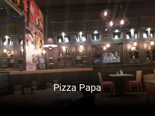 Pizza Papa réservation de table