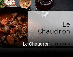 Le Chaudron réservation