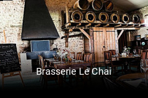 Réserver une table chez Brasserie Le Chai maintenant