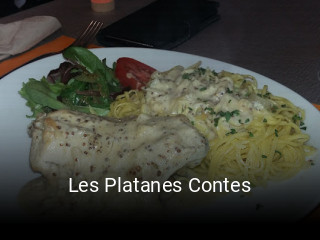 Les Platanes Contes réservation de table