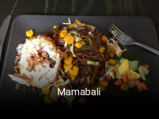 Réserver une table chez Mamabali maintenant