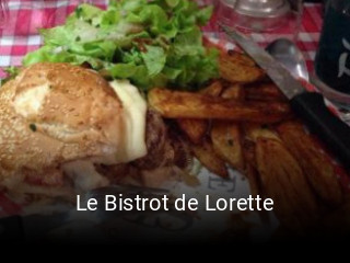 Le Bistrot de Lorette réservation de table