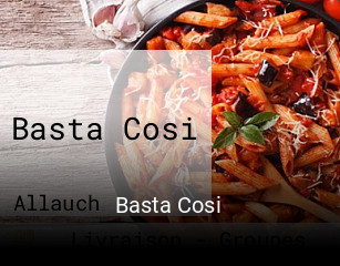 Réserver une table chez Basta Cosi maintenant