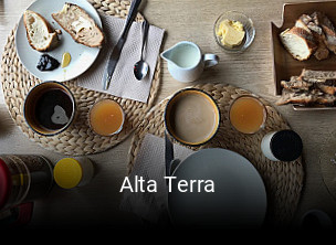 Réserver une table chez Alta Terra maintenant