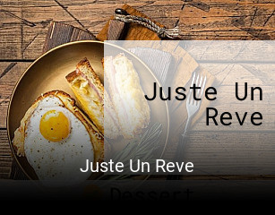Juste Un Reve réservation
