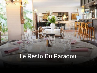 Réserver une table chez Le Resto Du Paradou maintenant