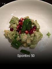 Spontini 50 réservation