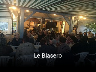 Le Biasero réservation de table