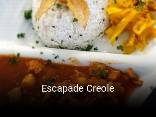 Réserver une table chez Escapade Creole maintenant