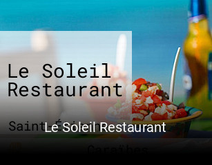 Réserver une table chez Le Soleil Restaurant maintenant