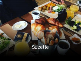 Suzette réservation de table