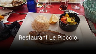 Réserver une table chez Restaurant Le Piccolo maintenant