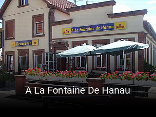 Réserver une table chez A La Fontaine De Hanau maintenant
