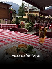 Réserver une table chez Auberge De L'Arve maintenant