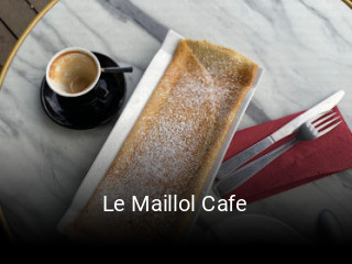 Le Maillol Cafe réservation