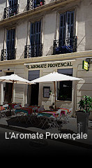 Réserver une table chez L’Aromate Provençale maintenant