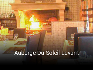 Réserver une table chez Auberge Du Soleil Levant maintenant
