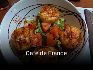 Cafe de France réservation
