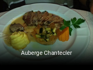 Auberge Chantecler réservation de table