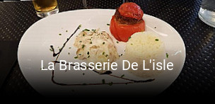 Réserver une table chez La Brasserie De L'isle maintenant