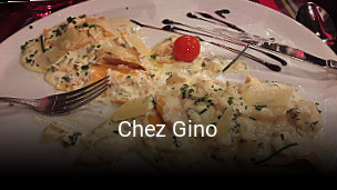 Chez Gino réservation