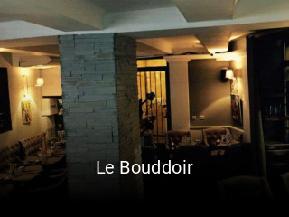 Le Bouddoir réservation