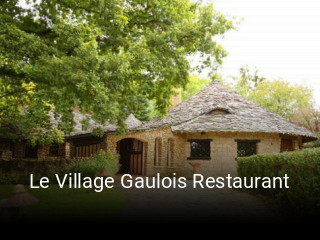 Le Village Gaulois Restaurant réservation en ligne