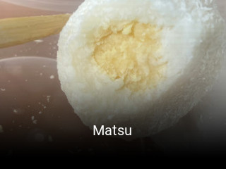 Matsu réservation en ligne