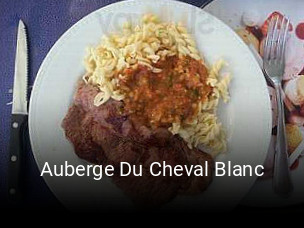 Auberge Du Cheval Blanc réservation de table