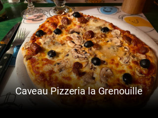 Réserver une table chez Caveau Pizzeria la Grenouille maintenant