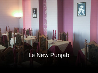 Le New Punjab réservation de table