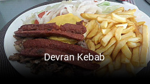 Devran Kebab réservation de table