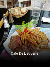 Réserver une table chez Cafe De L'equerre maintenant