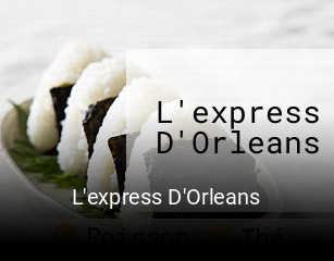 L'express D'Orleans réservation en ligne