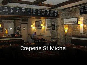 Creperie St Michel réservation