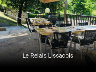 Réserver une table chez Le Relais Lissacois maintenant