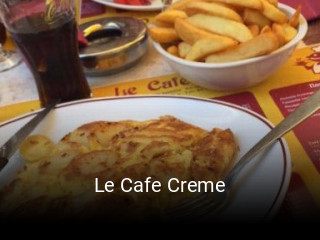 Le Cafe Creme réservation de table