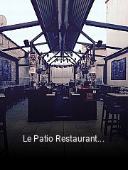 Le Patio Restaurant Contemporain et Tapas réservation de table
