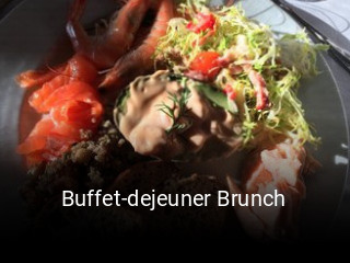 Buffet-dejeuner Brunch réservation en ligne