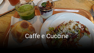 Caffe e Cuccine réservation en ligne