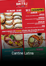 Cantine Latina réservation