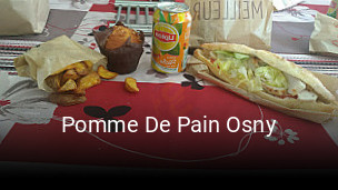 Pomme De Pain Osny réservation de table