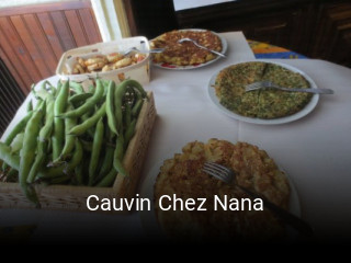 Cauvin Chez Nana réservation de table