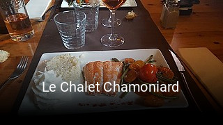 Le Chalet Chamoniard réservation de table