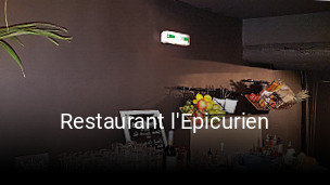 Restaurant l'Epicurien réservation