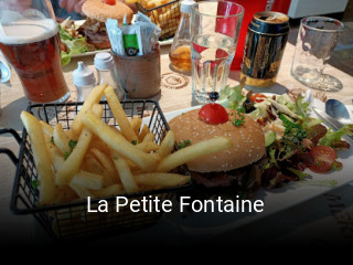 La Petite Fontaine réservation de table
