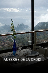 AUBERGE DE LA CROIX DU PAPE réservation de table